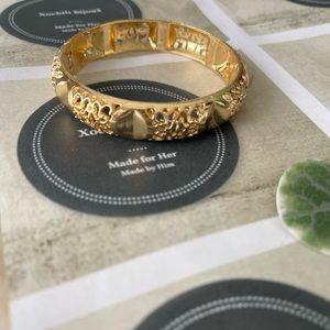 Moroccan Gold Toned Bangle